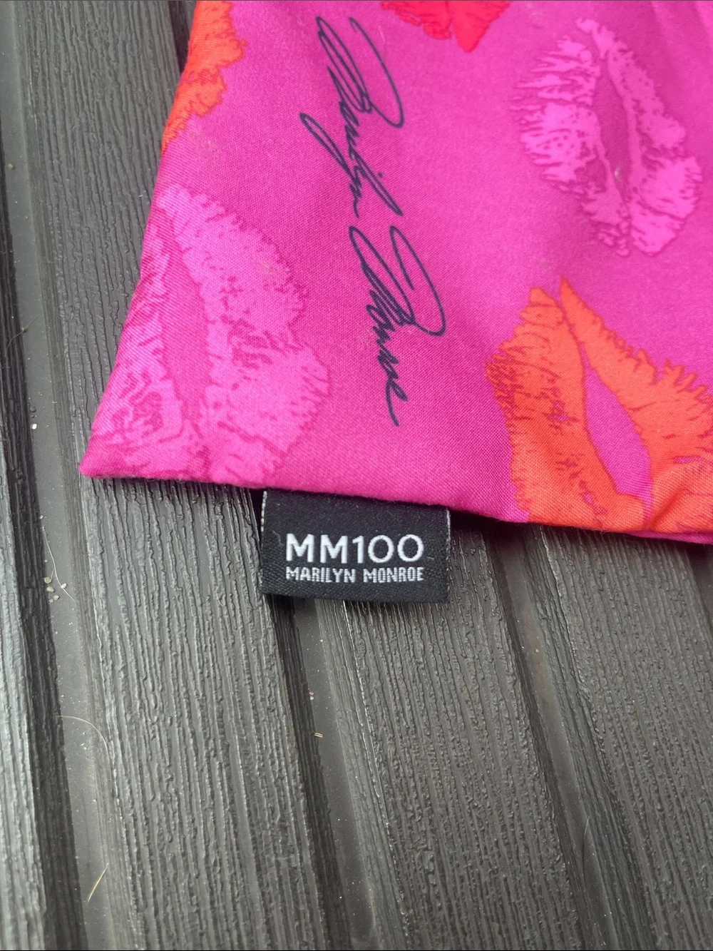 Ipsy - Pink Marilyn Monroe Lip Print Makeup Bag